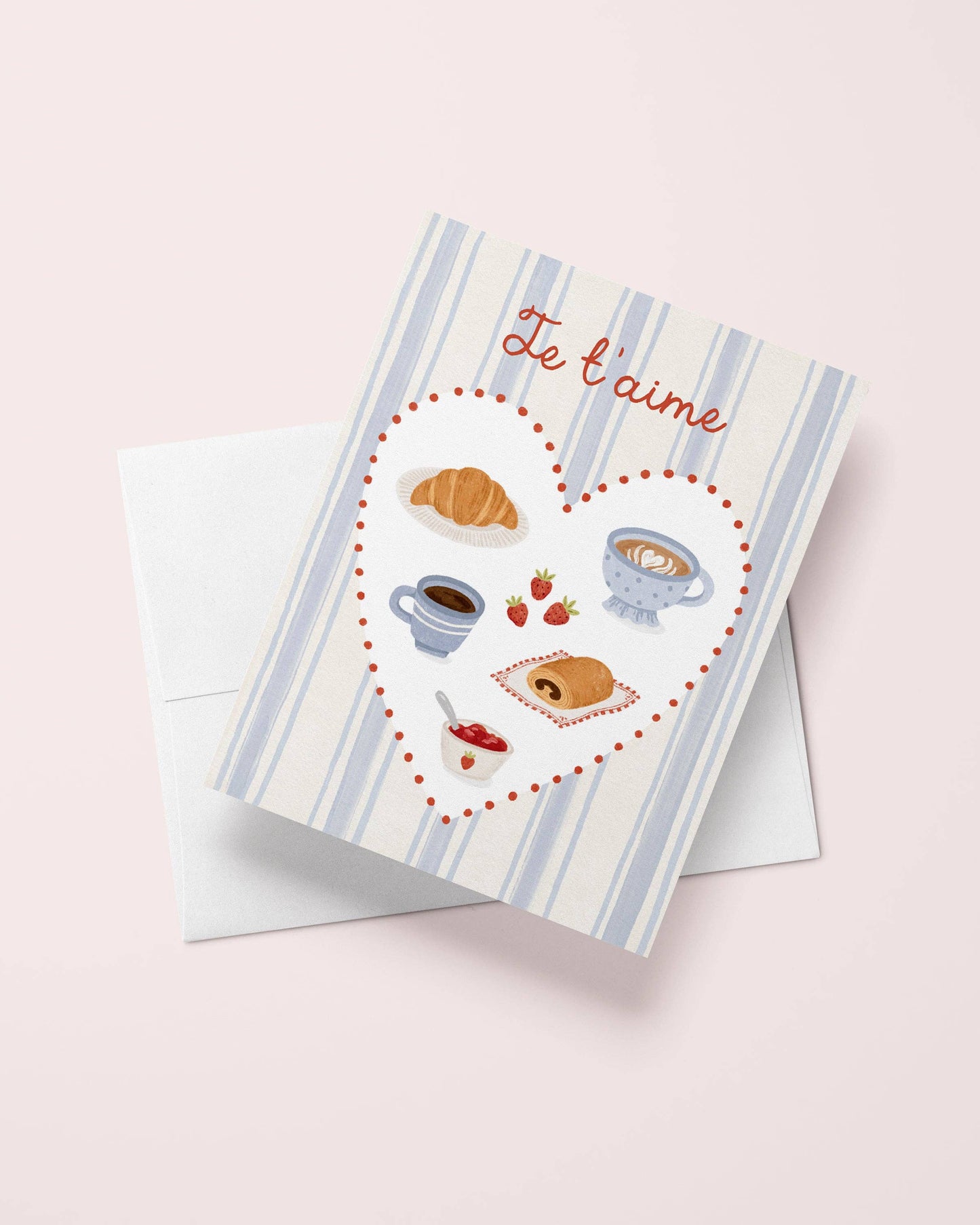 Carte De Souhait - Déjeuner des amoureux