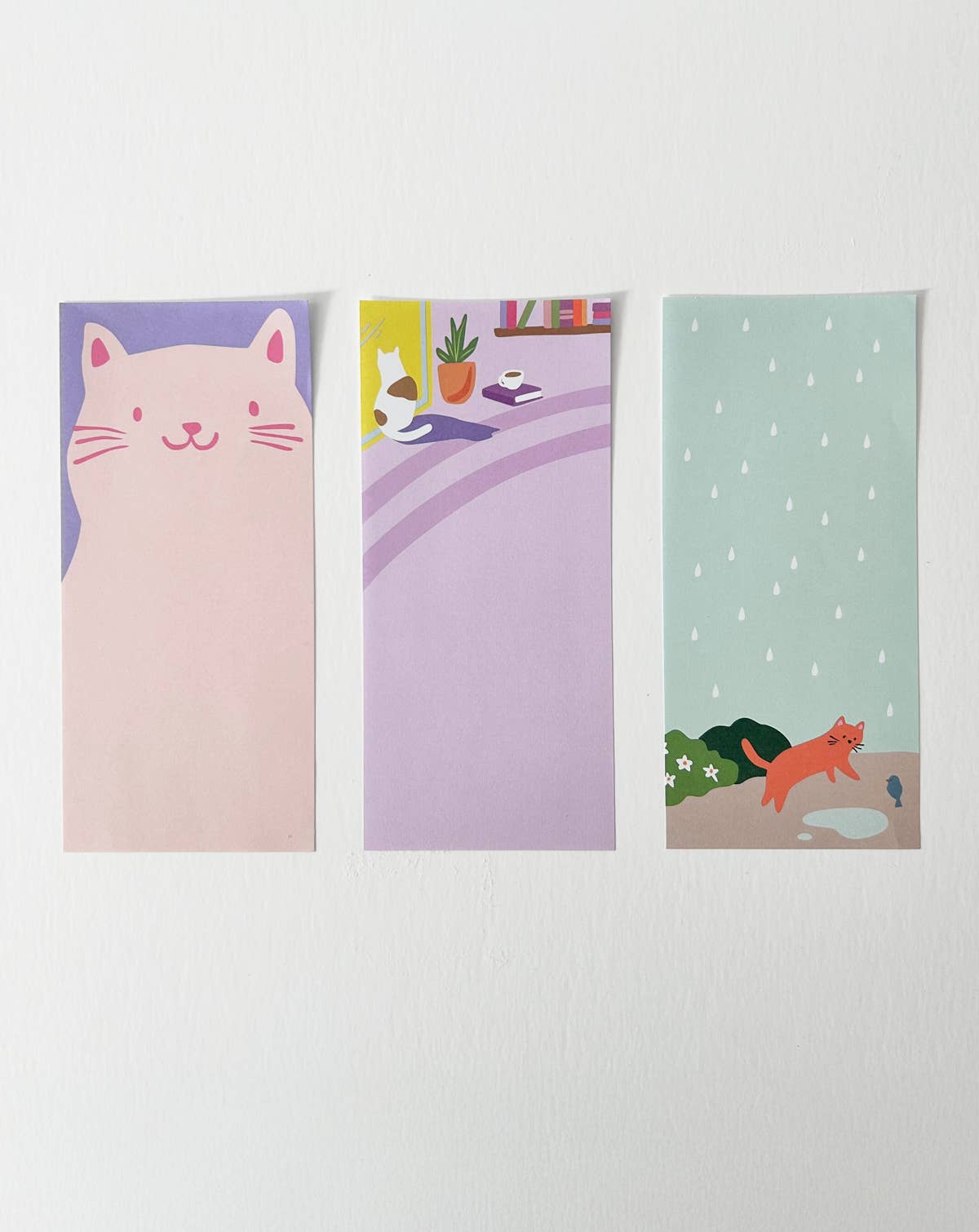 Pad De Notes Autocollant- Chat