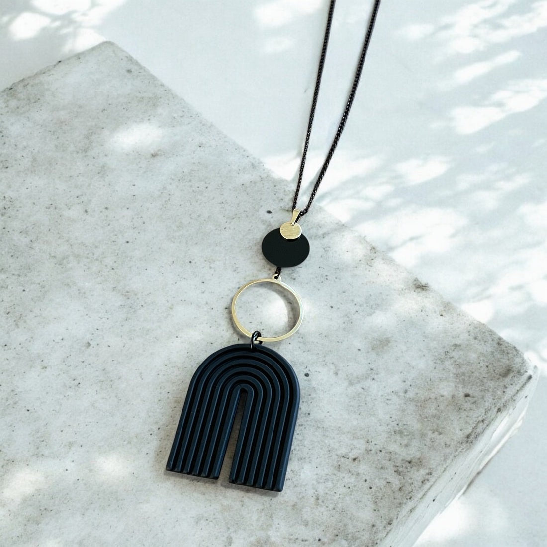 Collier - Moderne Noir