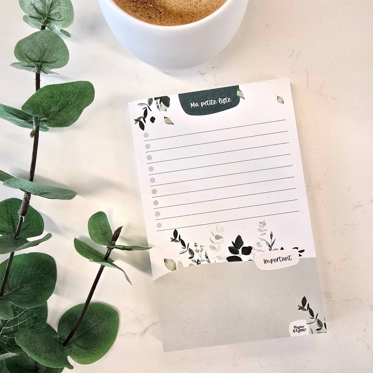 Bloc-Notes - Branches D'Eucalyptus