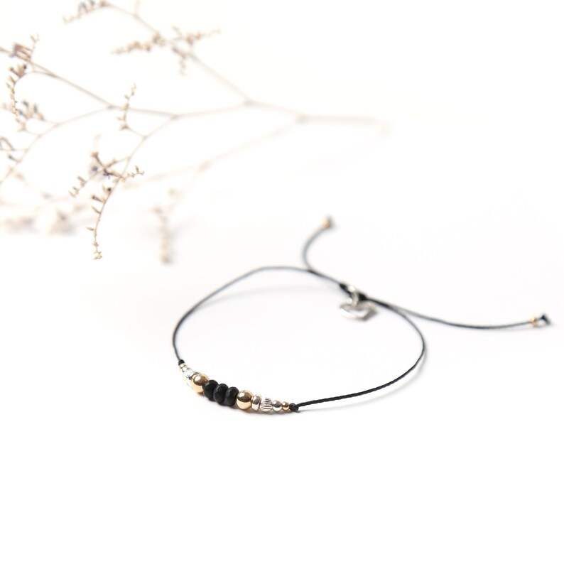 Bracelet Nuit - Onyx Noir