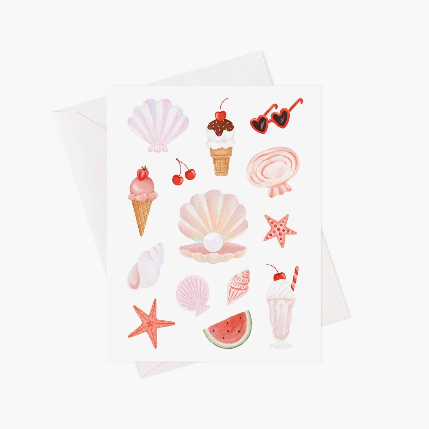 Carte de Souhait - Journée À La Plage