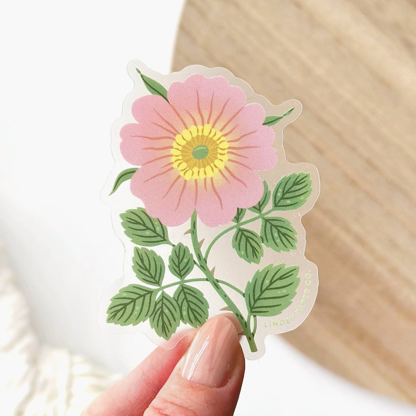 Autocollant - Rose