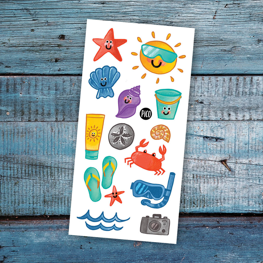 Tatouages Temporaires - La Plage