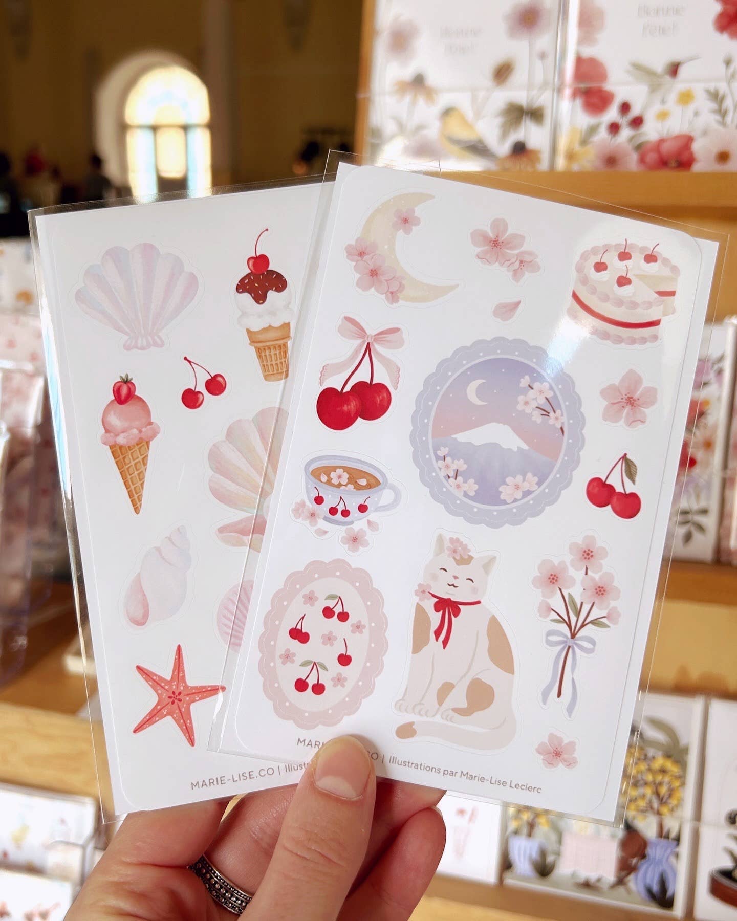 Feuille d'autocollants - Journée à la plage