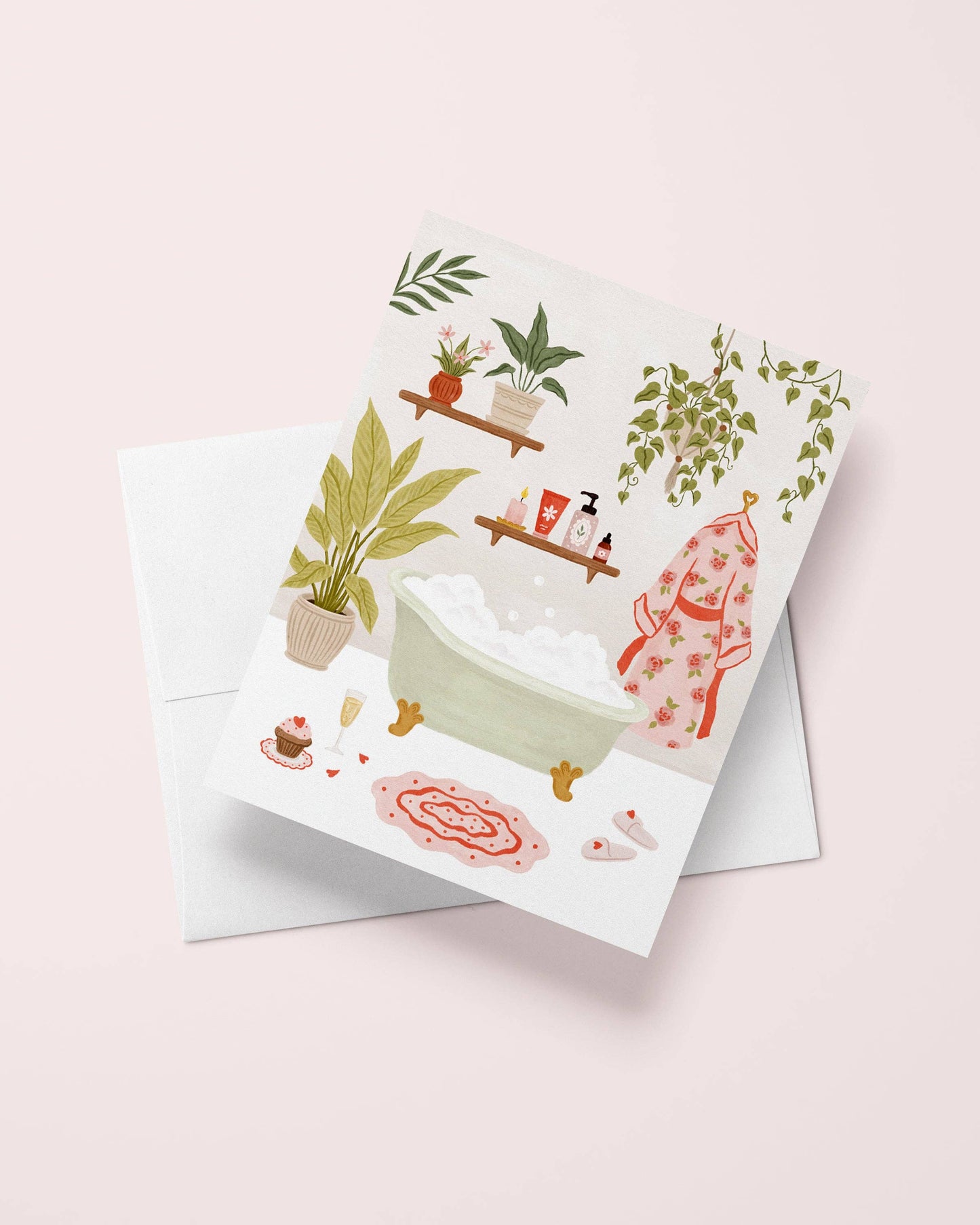 Carte De Souhait - Moment de soin personnel