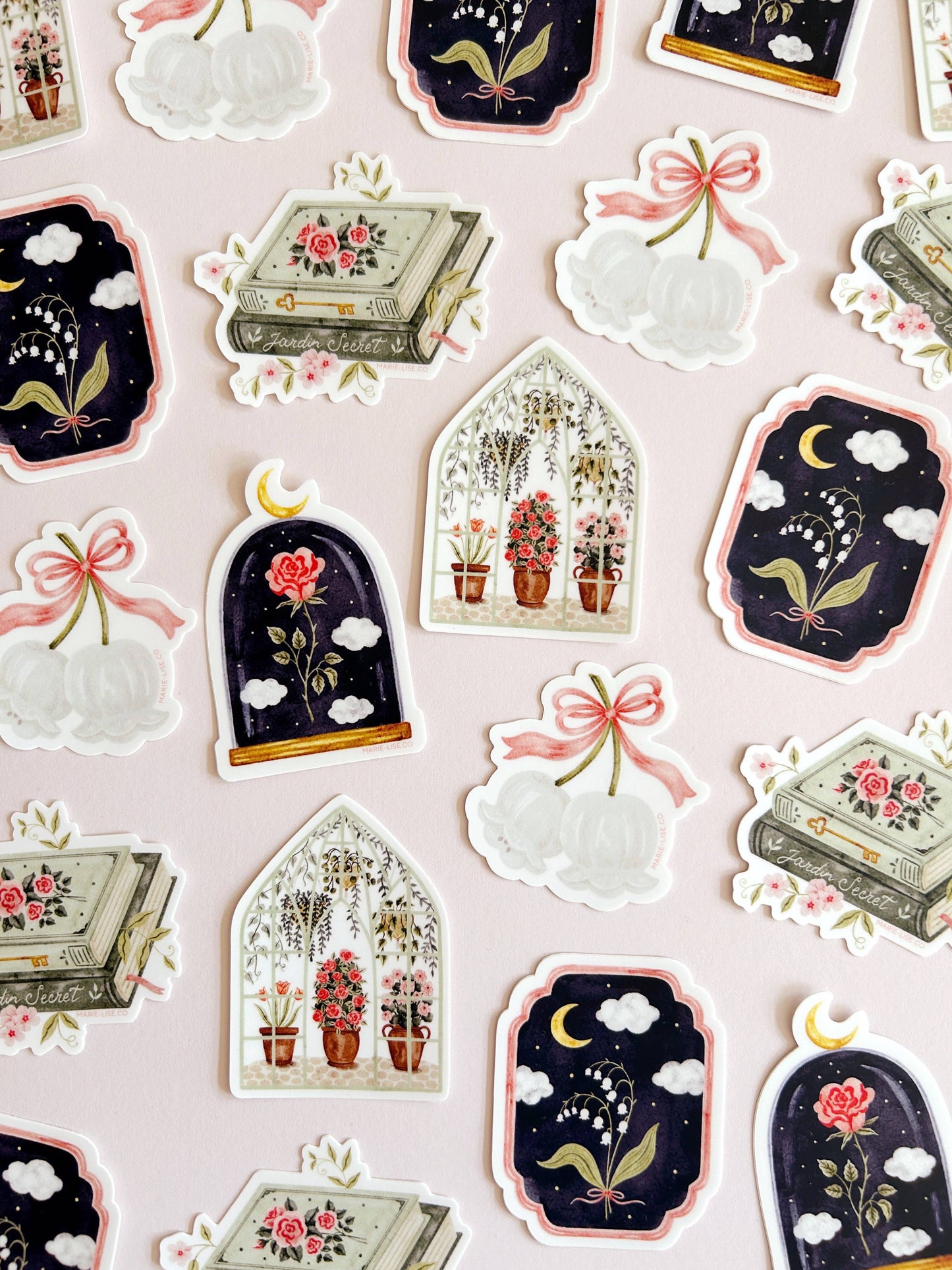 Autocollant - Jardin Secret