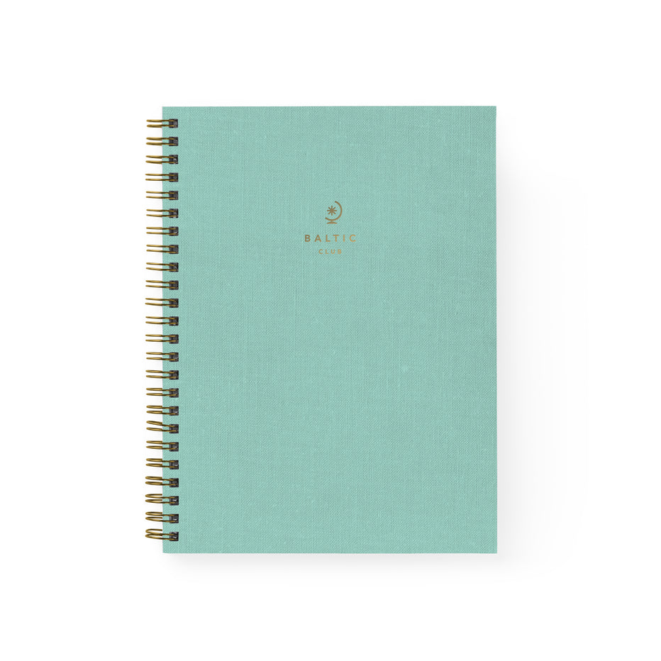 Cahier De Notes À Spirales - Menthe