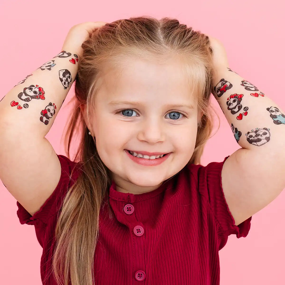 Tatouages Temporaires - Les Pandamoureux