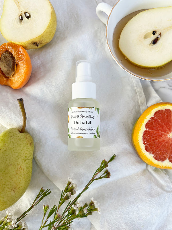 Huile Parfumée - Poire & Osmanthus