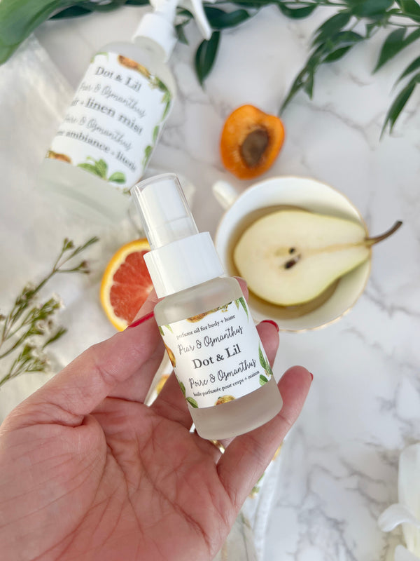 Huile Parfumée - Poire & Osmanthus