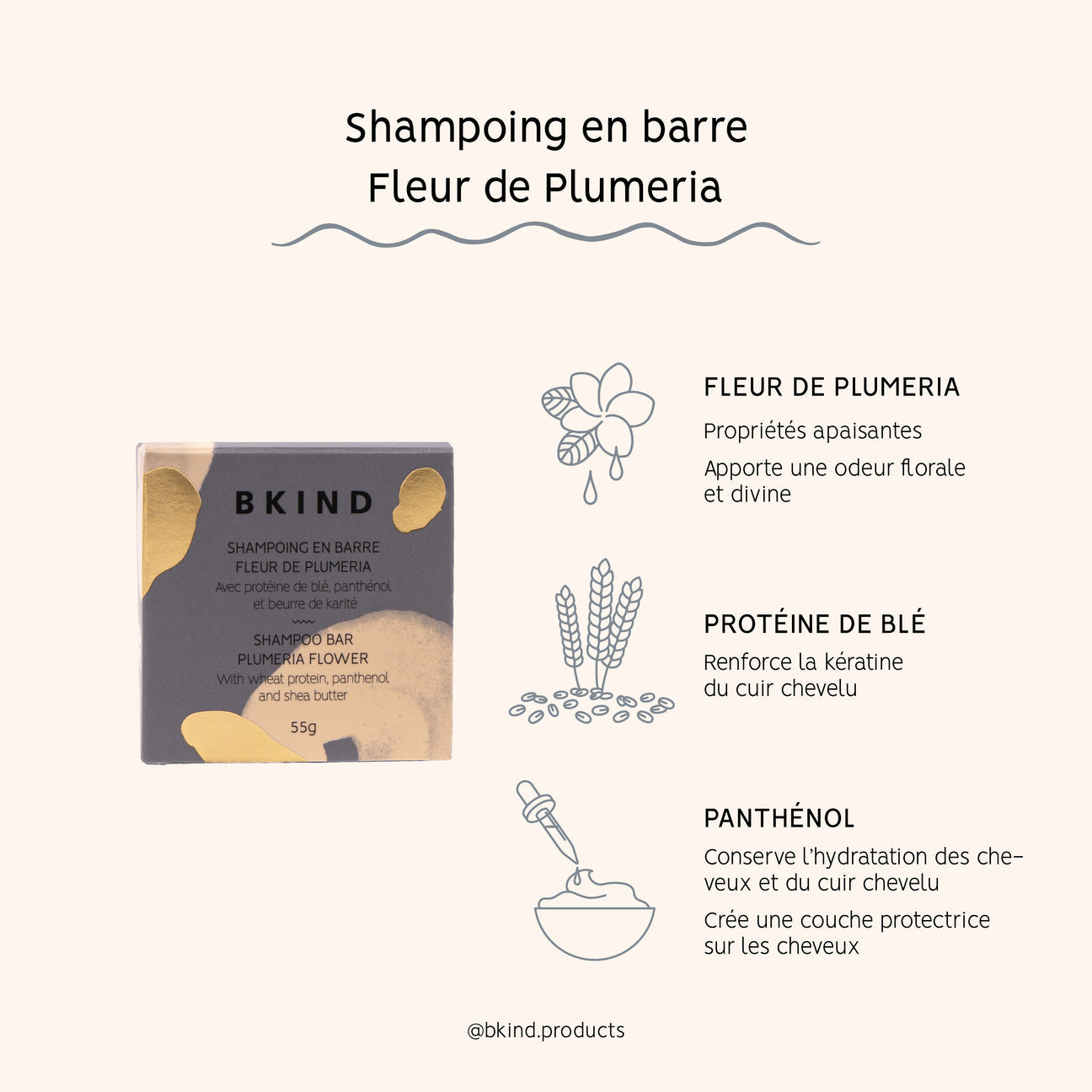 Shampoing En Barre - Fleur De Plumeria