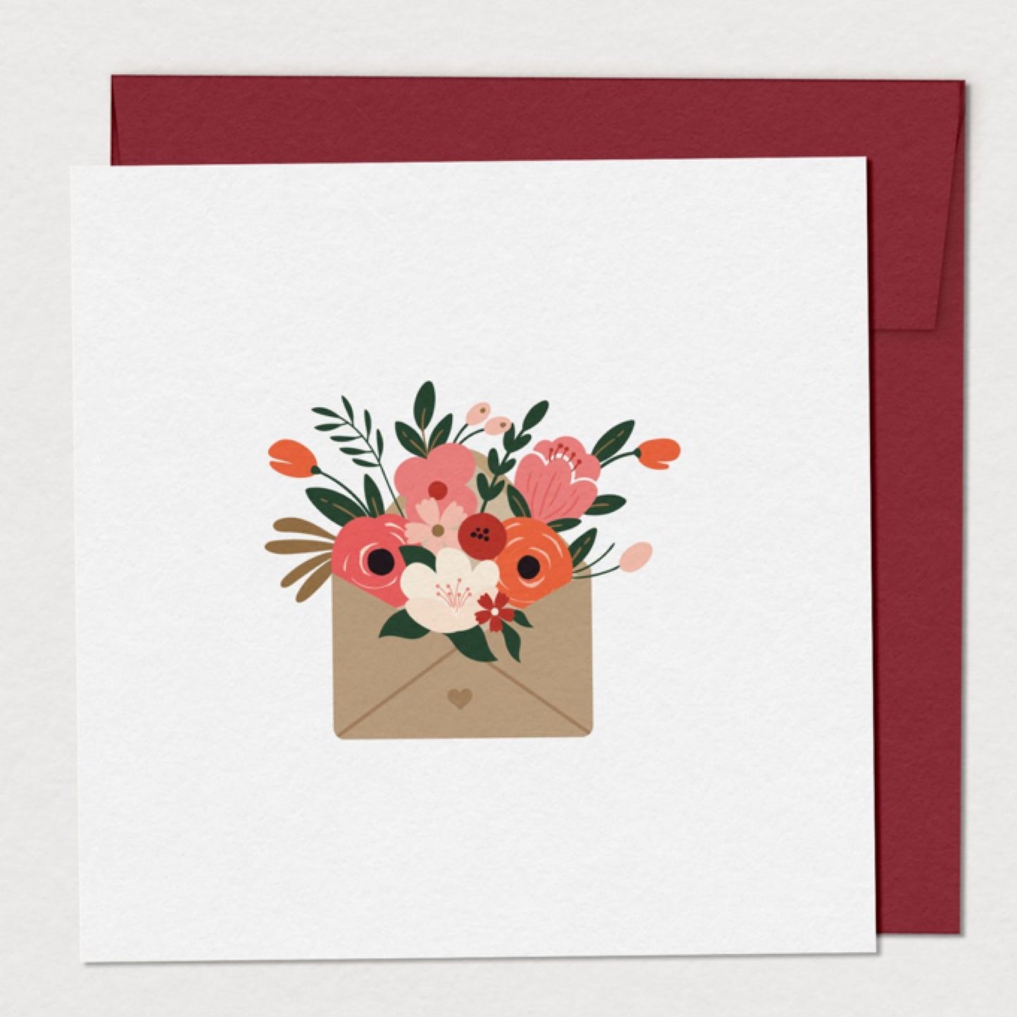 Carte De Souhait - Courrier Du Coeur