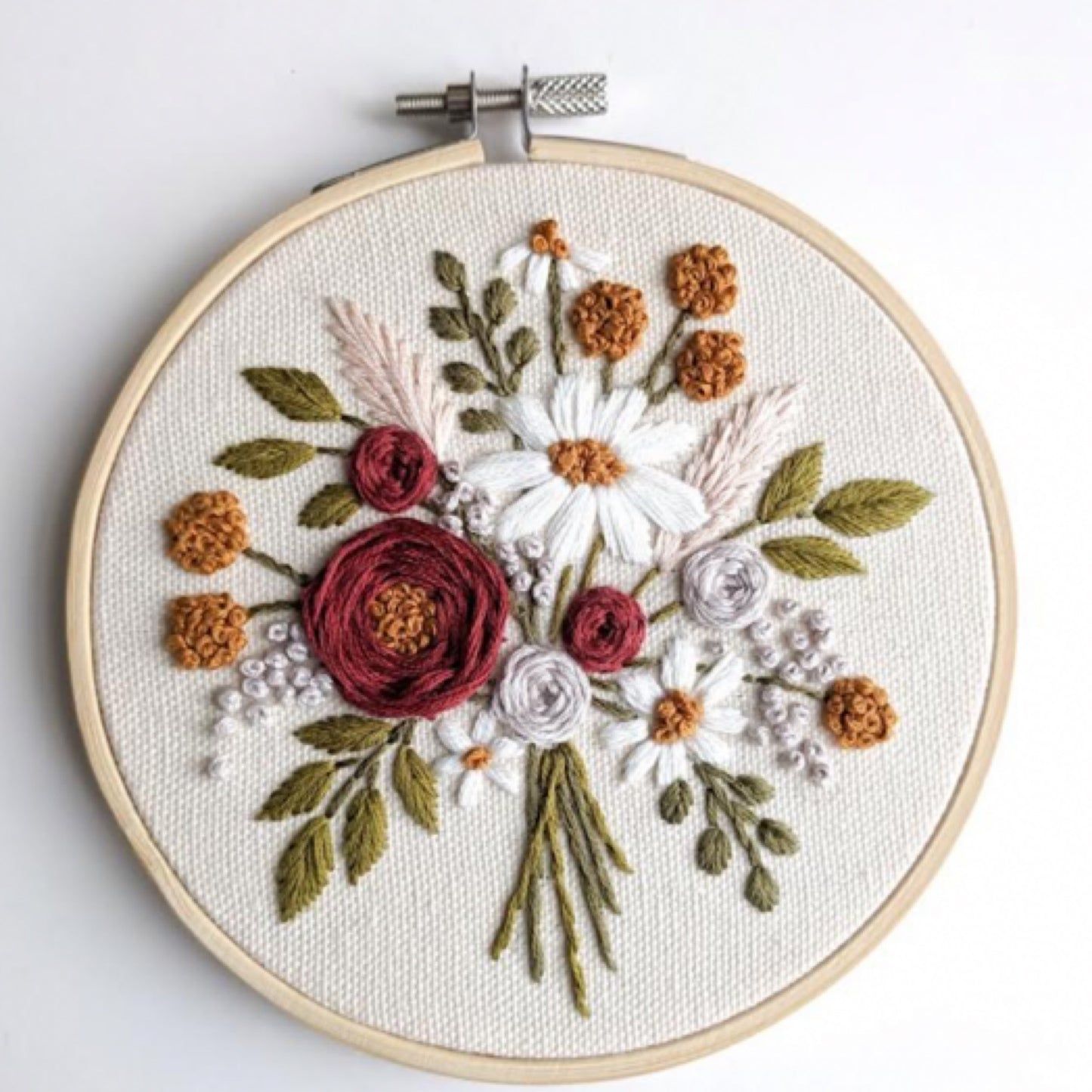 Kit De Broderie D.I.Y. - Bouquet Floral
