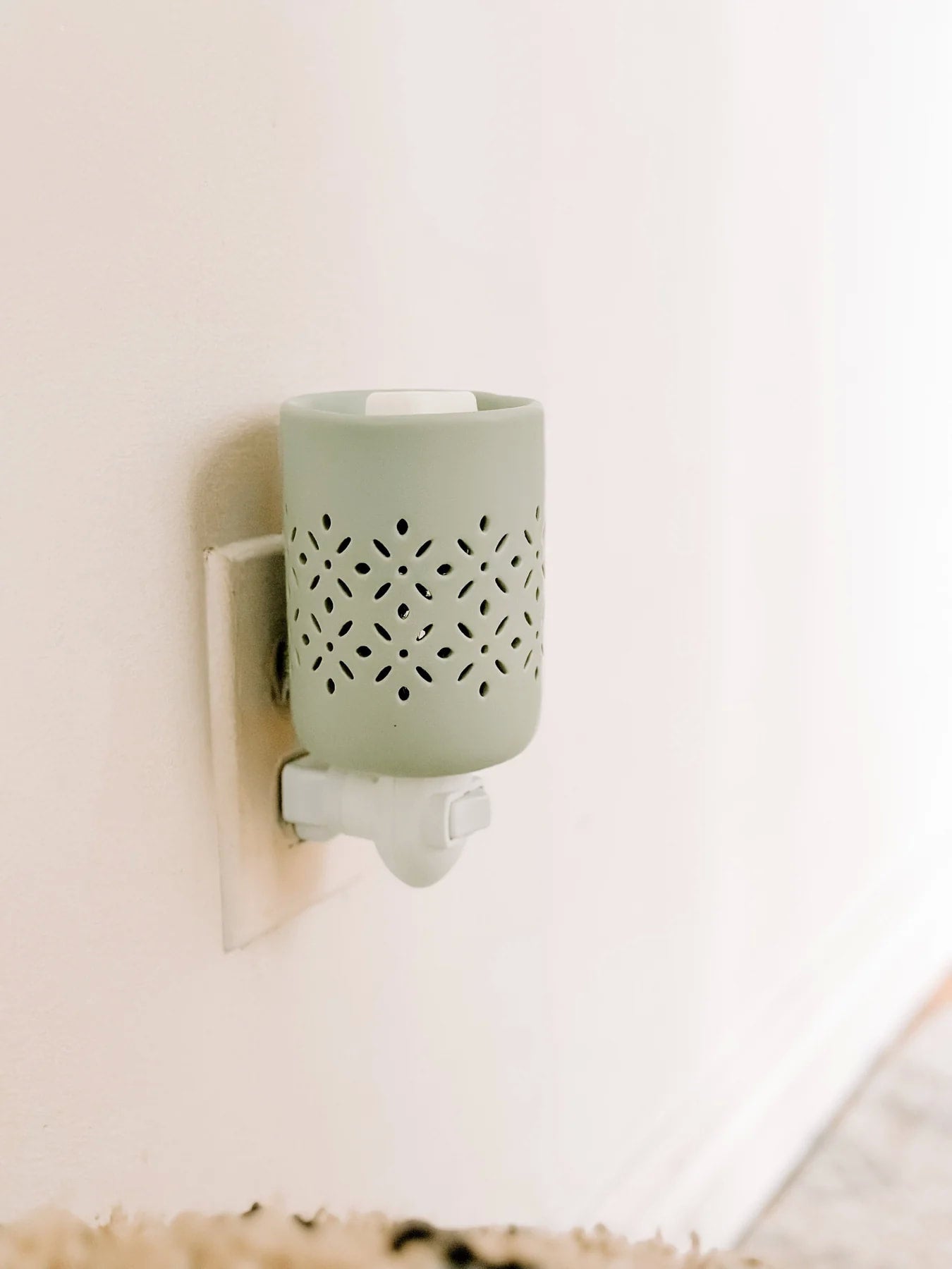 Diffuseur Pour Pastilles De Cire Mural - Menthe
