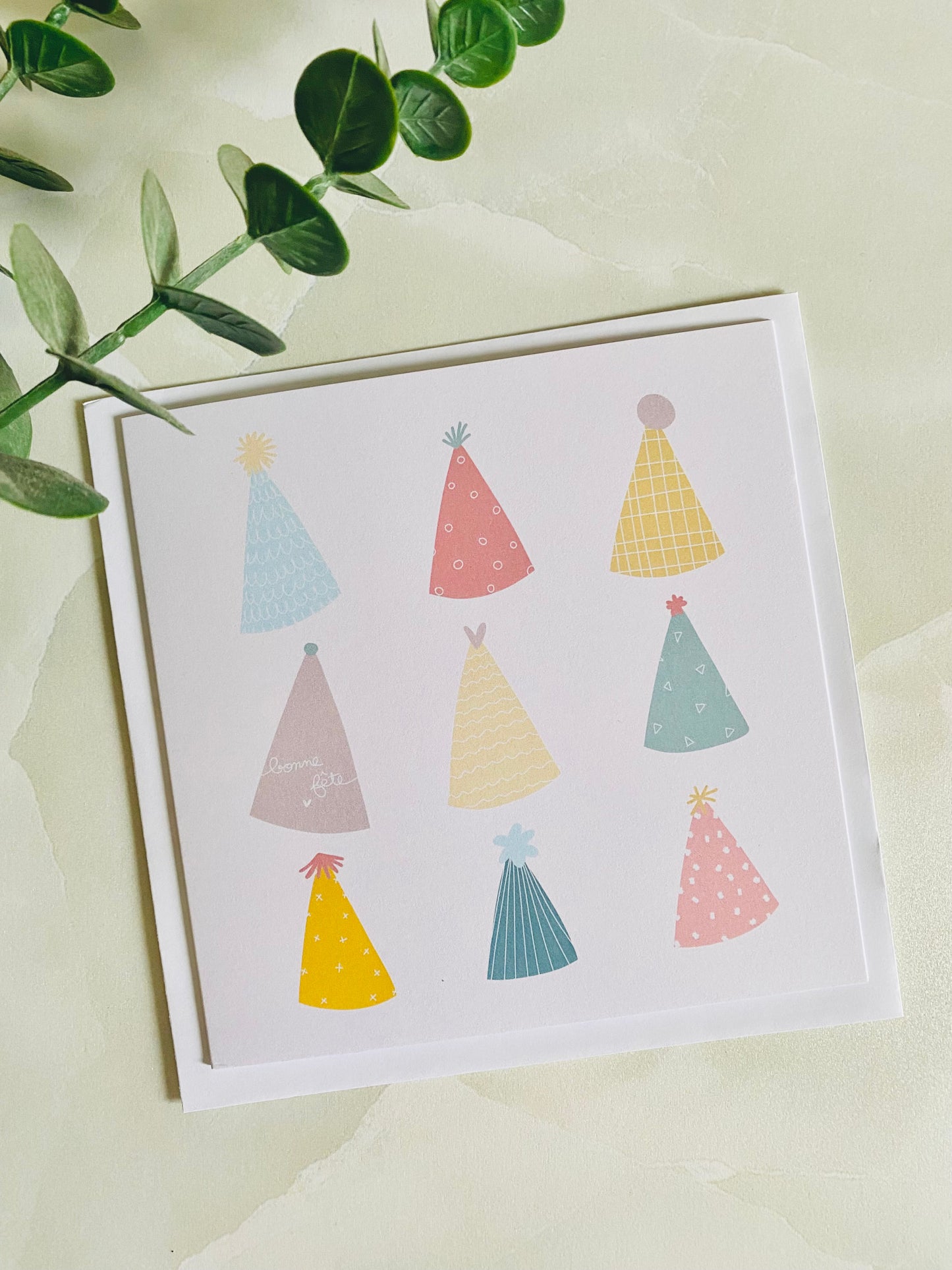 Carte De Souhait - Chapeaux