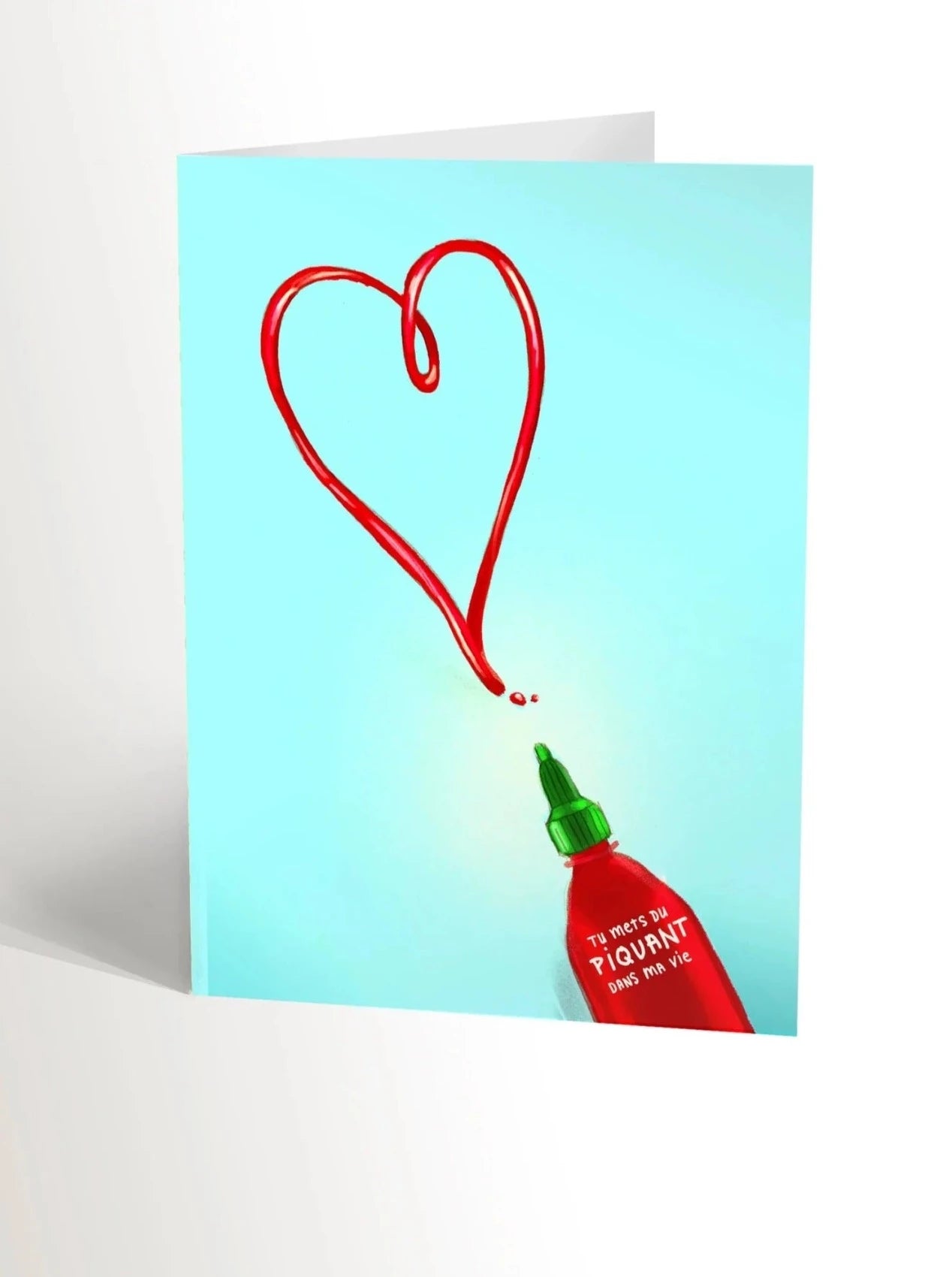 Carte De Souhait - Sriracha