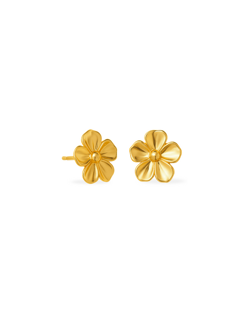 Boucles D’oreilles - Flower Girl - Or