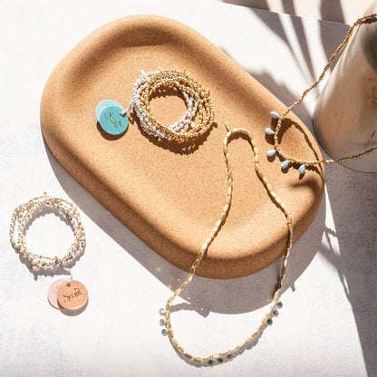 Bracelet 3-en-1 - Or & Argent - Gouttes