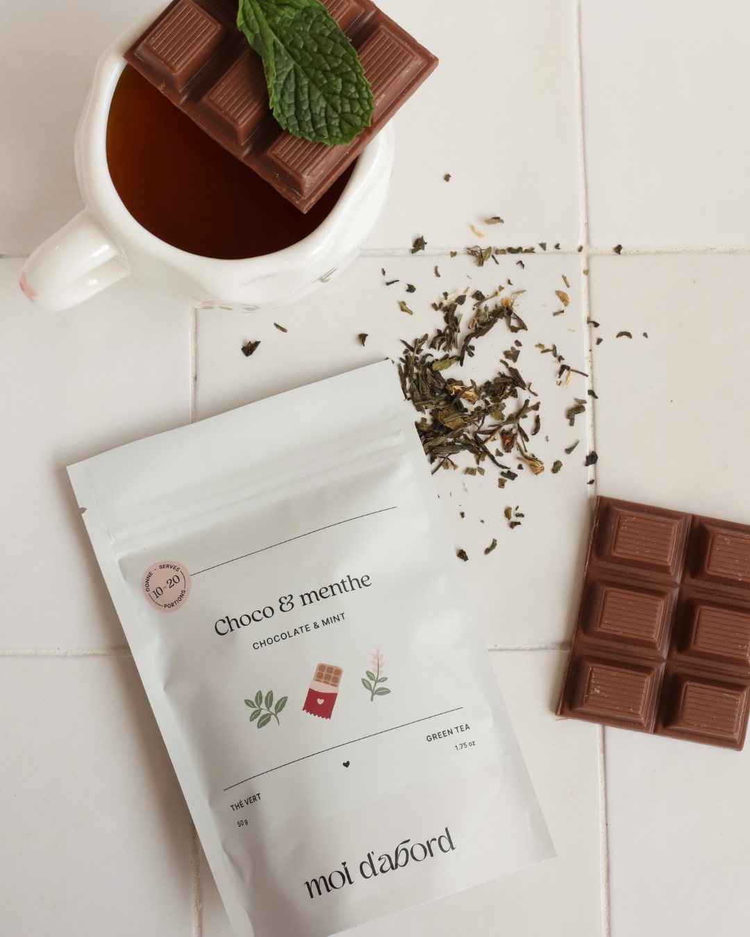 Thé Vert - Chocolat & Menthe
