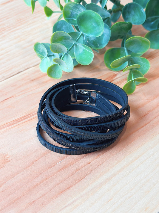 Bracelet Cuir - Scintillant
