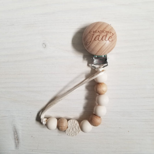 Attache-Suce - Coeur Blanc