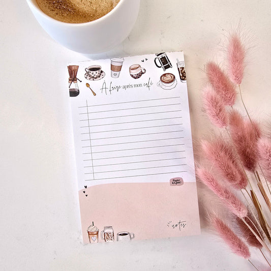 Bloc-notes - Après Mon Café