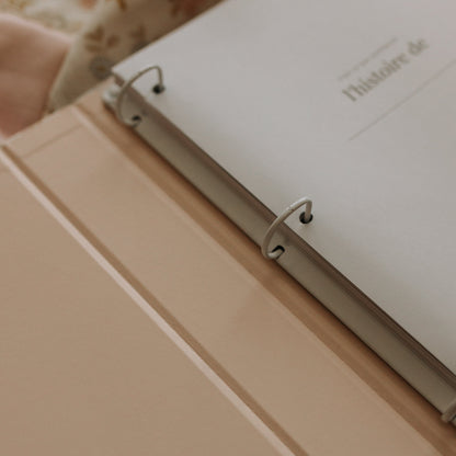 Livre De Bébé - Fleurs Pastel