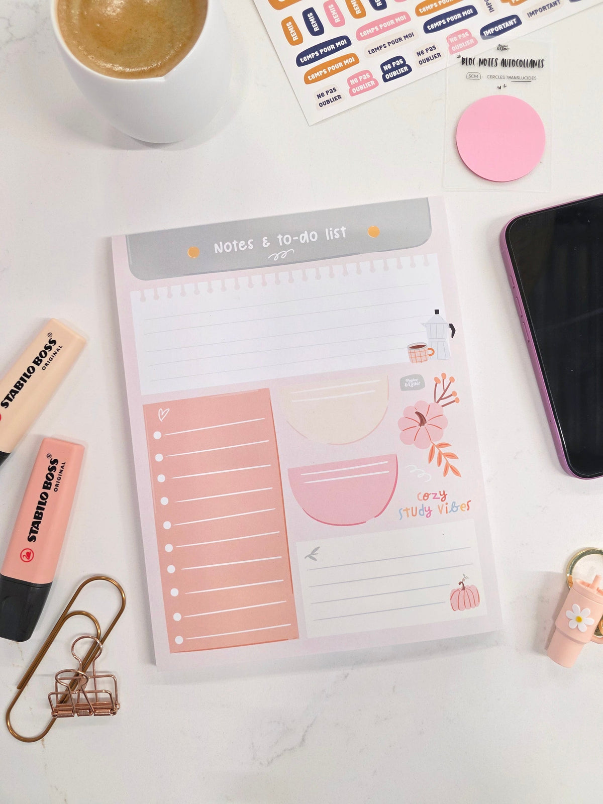 Bloc-Notes - Cozy Vibes