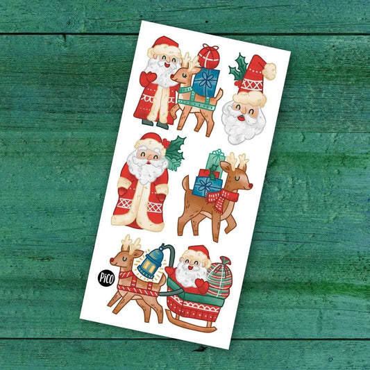 Tatouages Temporaires - Noël - Nicolas & Ses Rennes