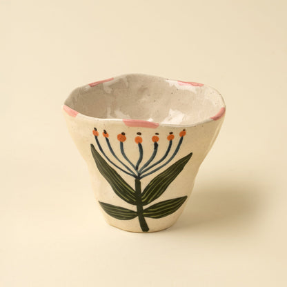 Verre En Céramique - Lotus