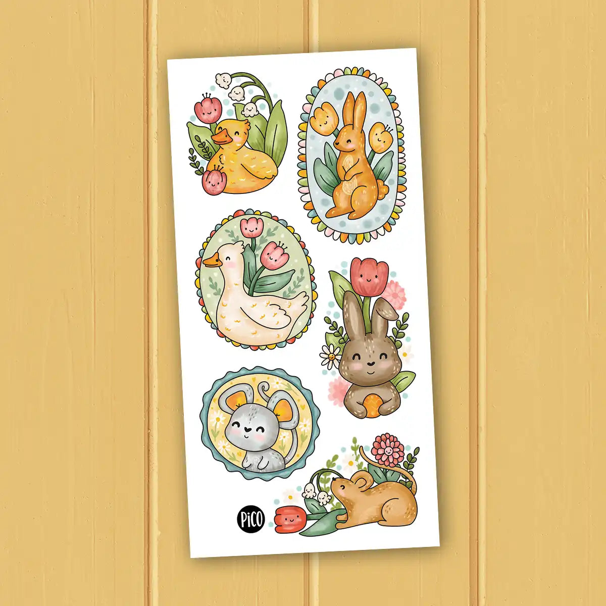 Tatouages Temporaires - Les Oies Et Leurs Amies