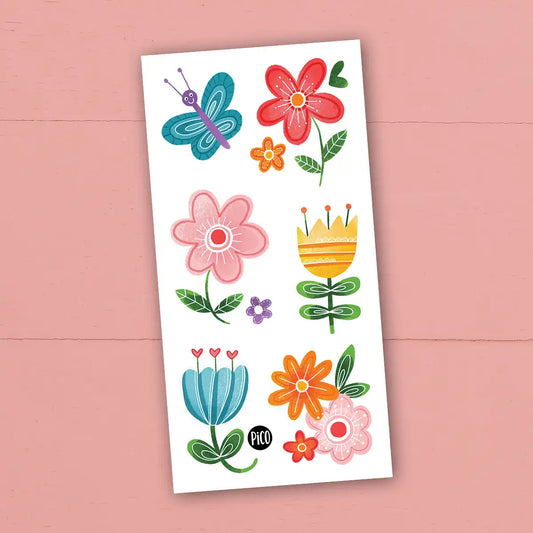 Tatouages Temporaires - Les Jolies Fleurs