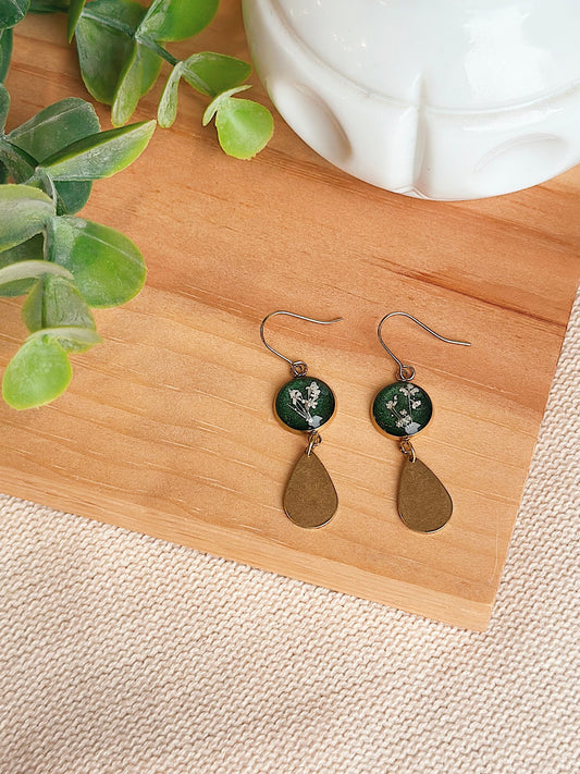 BO - Floral Vert & Goutte