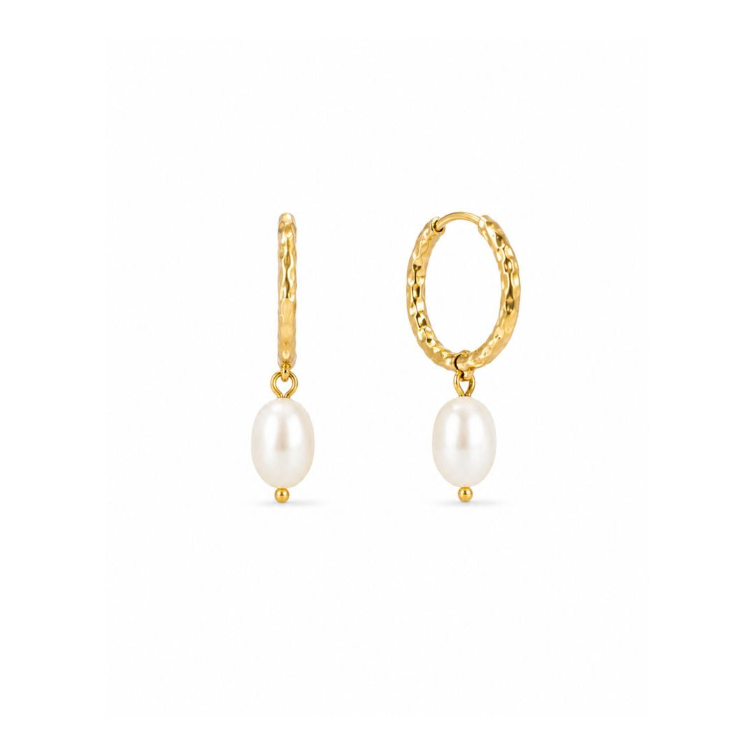 Anneaux Perles Capri