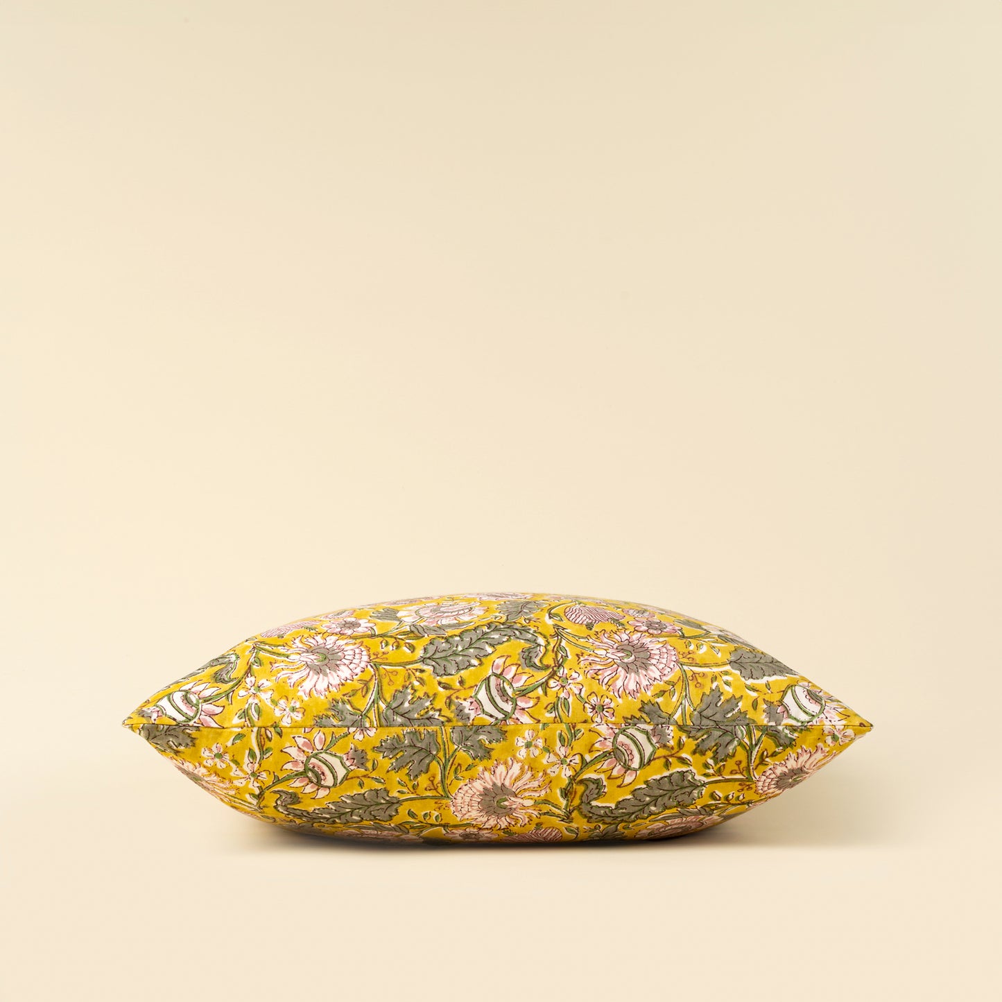 Coussin - Floral Jaune