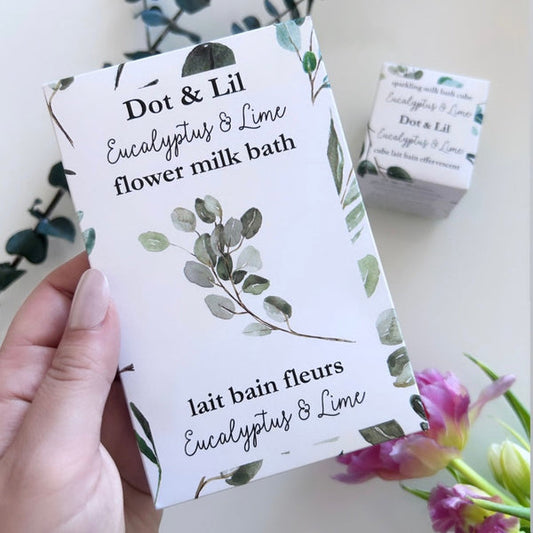 Sachet Lait Bain - Eucalyptus & Lime