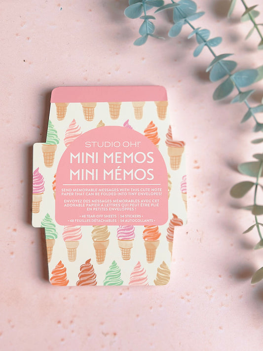 Mini-mémos - Crèmes Glacées