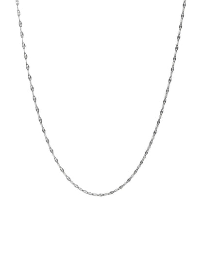 Chaîne - Camélia - Argent