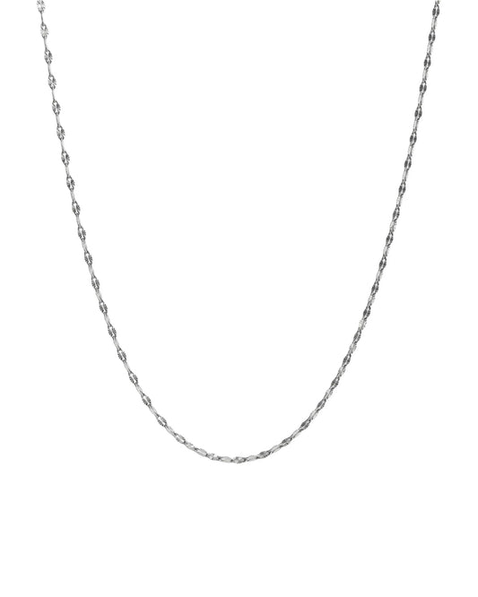 Chaîne - Camélia - Argent