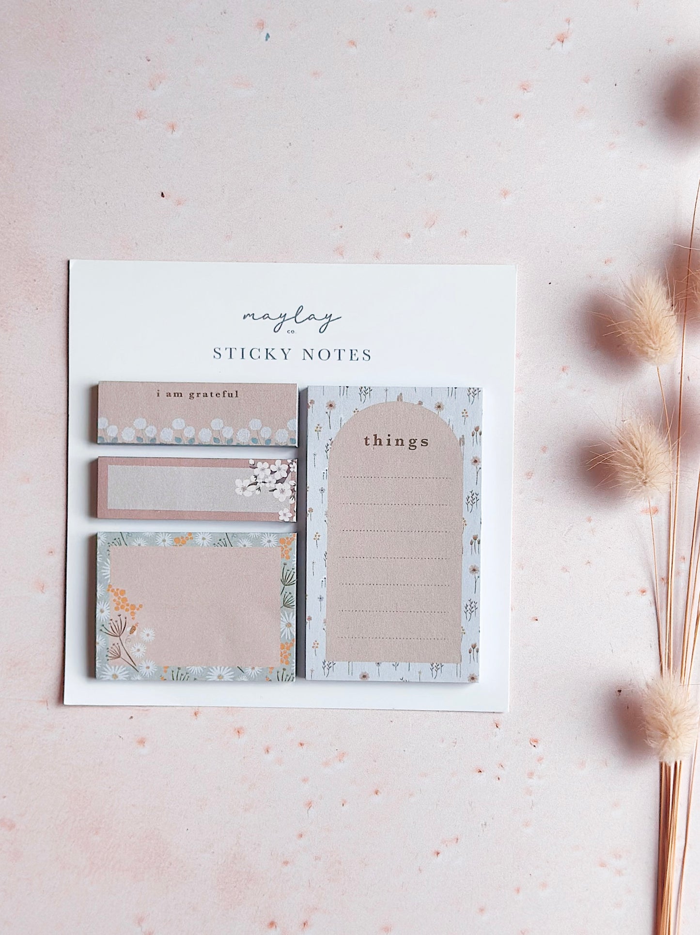 Ensemble Post-it - Fleurs