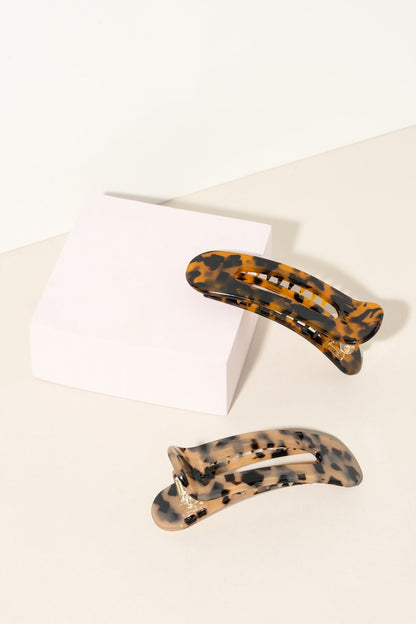 Pince Plate - Médium - Light Tortoise