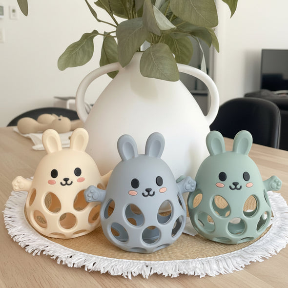 Balle Sensorielle - Lapin Blanc