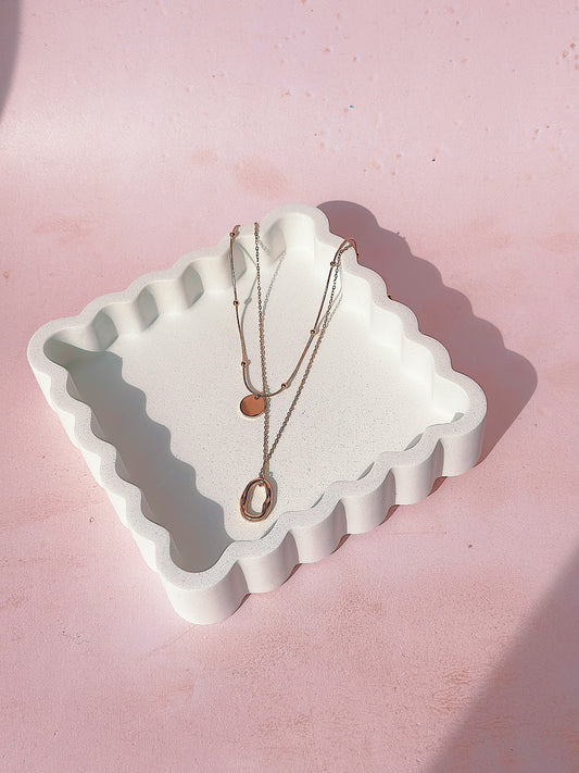 Plat À Bijoux - Carré