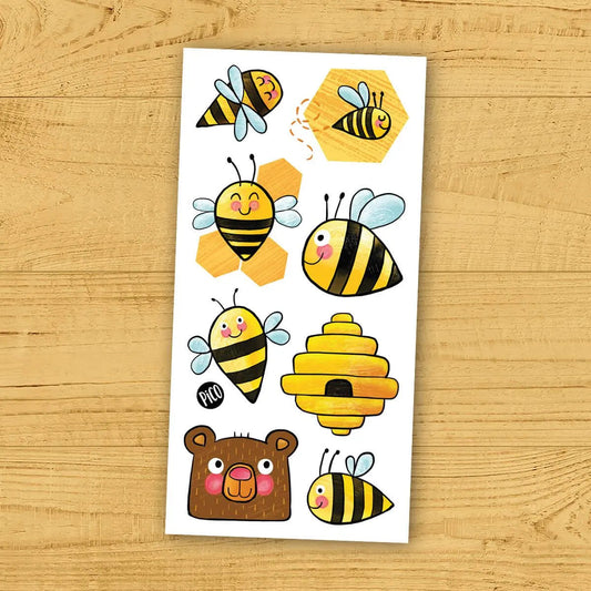 Tatouages Temporaires - Les Abeilles