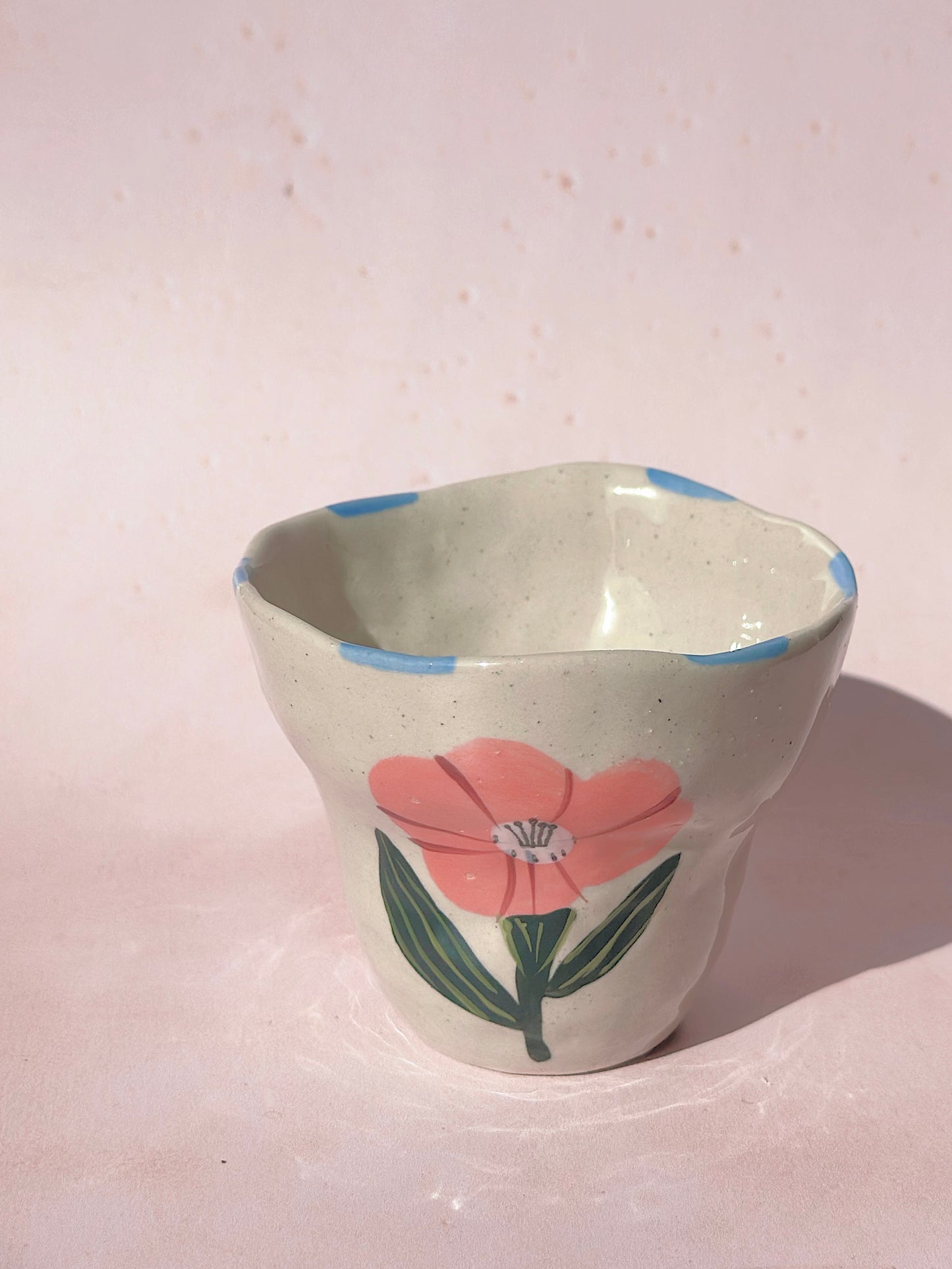 Verre En Céramique - Rose