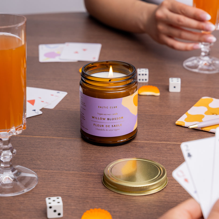 Bougie De Soya - Fleur De Saule