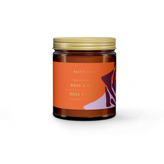 Bougie De Soya - Rose & Maté