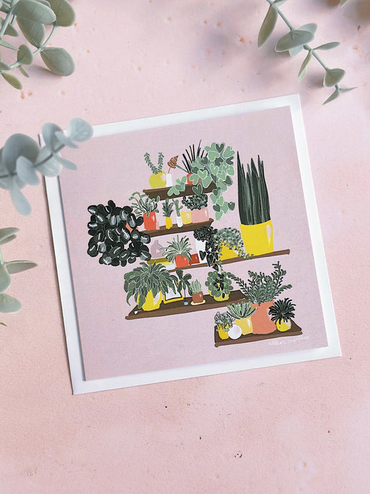 Carte De Souhait - Plantes