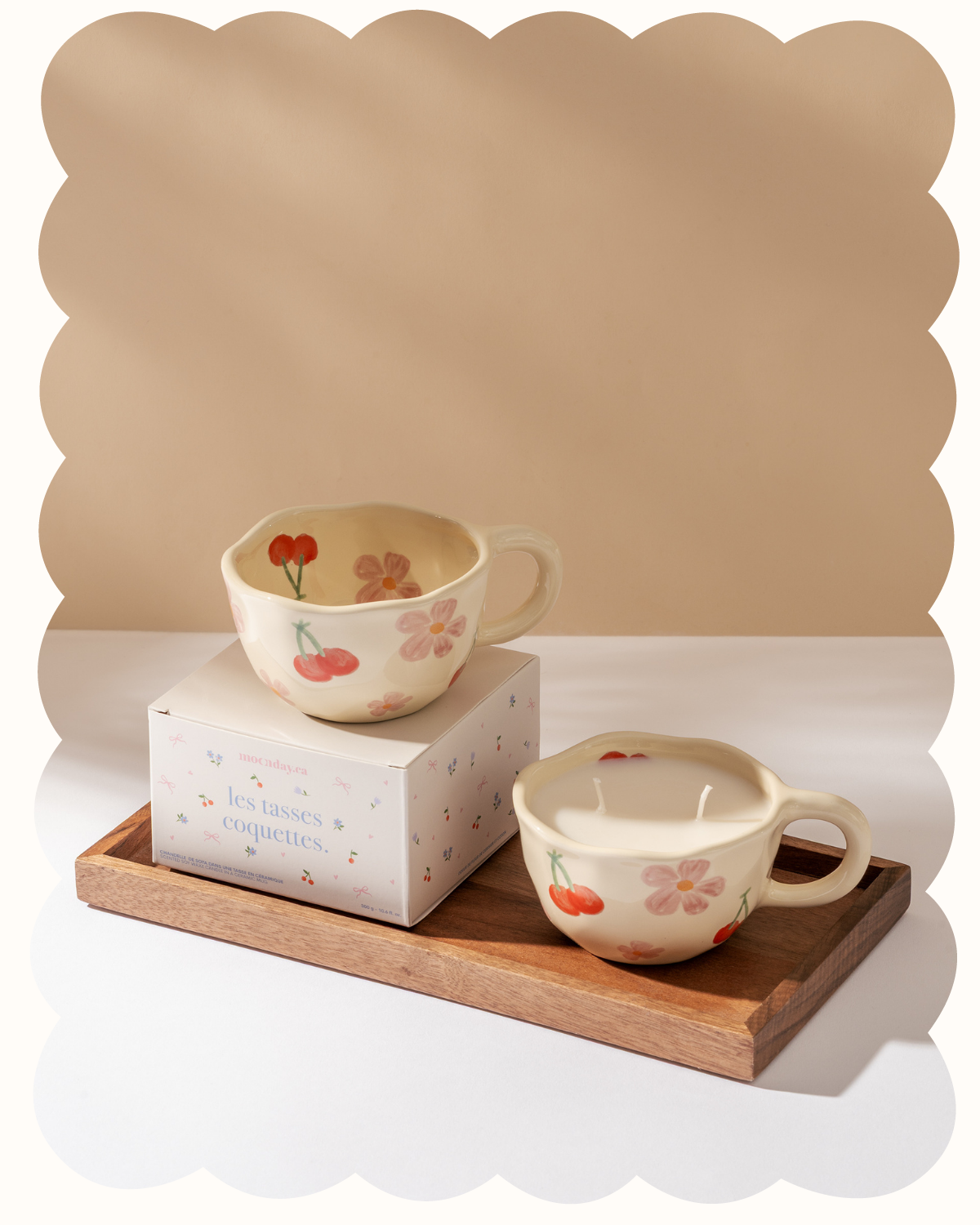Bougie De Soya - Tasse Coquette